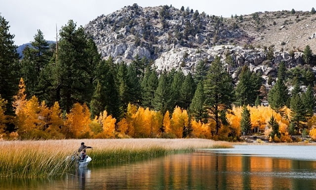 The Best 10 Fall Road Trip Destinations For Stunning Scenery in The U.S ! - June Lake Loop, California
