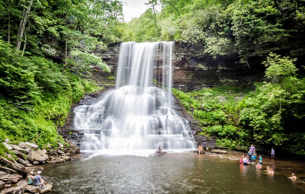 12 Cool Natural Water Slides in the U.S.
