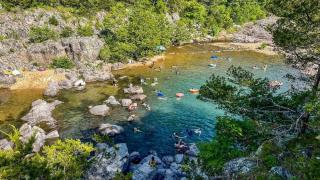 12 Cool Natural Water Slides in the U.S.
