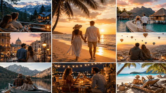 Top 10 Couple Vacation Ideas: Romantic Getaways to Make Memories Together